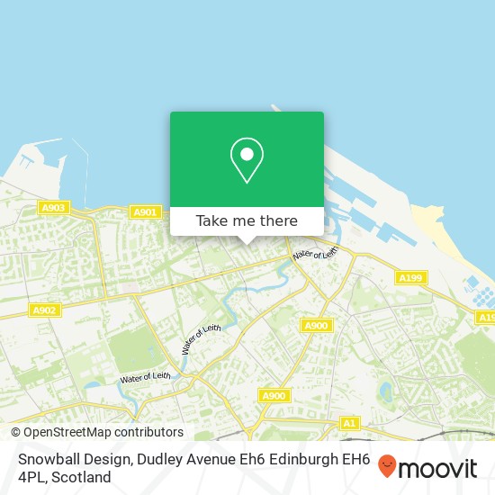 Snowball Design, Dudley Avenue Eh6 Edinburgh EH6 4PL map