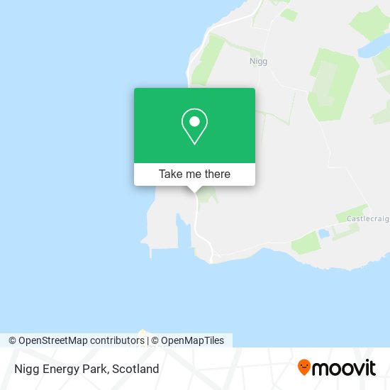 Nigg Energy Park map