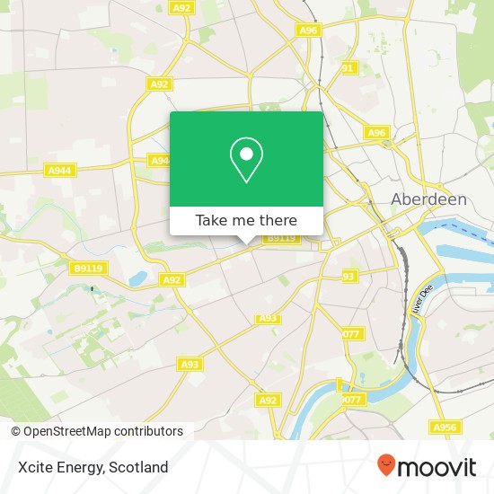 Xcite Energy map