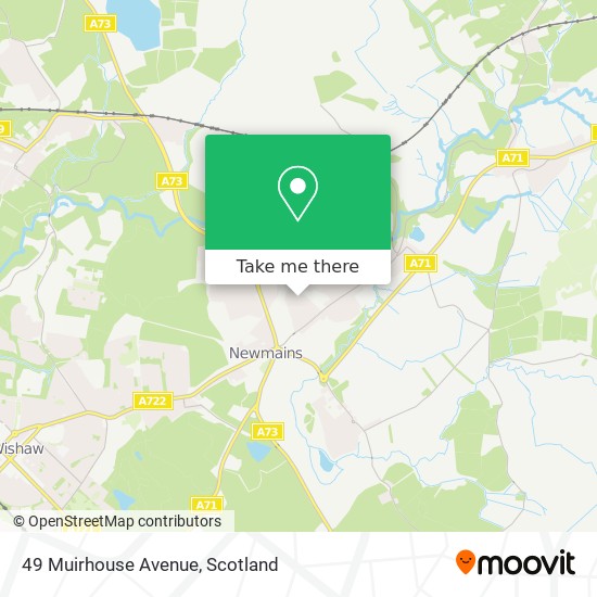 49 Muirhouse Avenue map