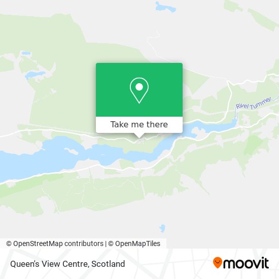 Queen's View Centre map