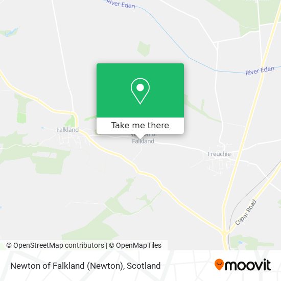 Newton of Falkland map