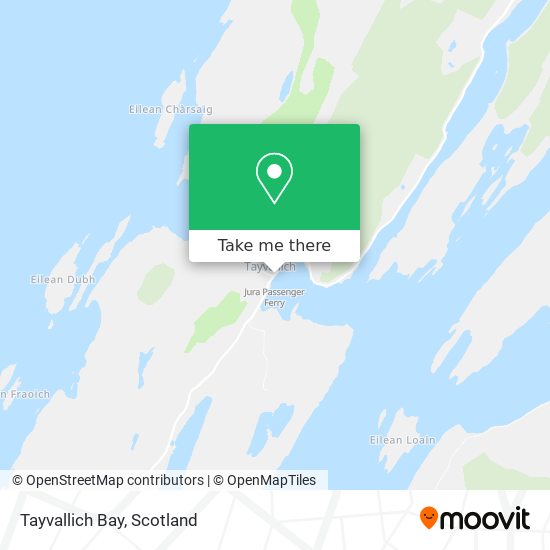 Tayvallich Bay map