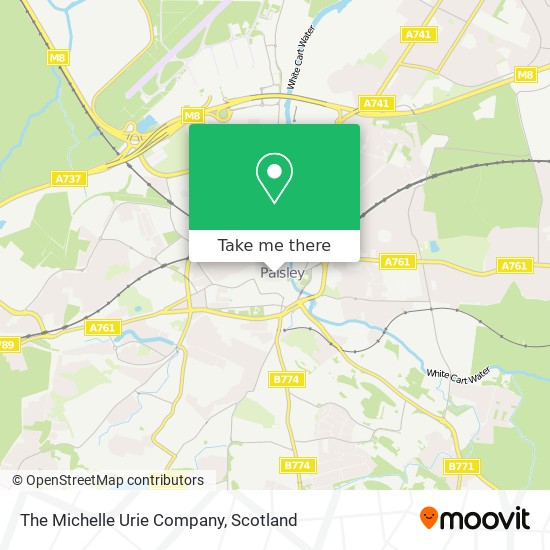 The Michelle Urie Company map