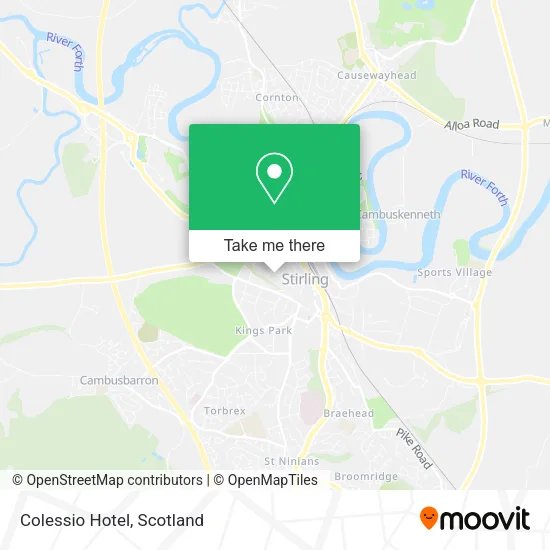 Colessio Hotel map