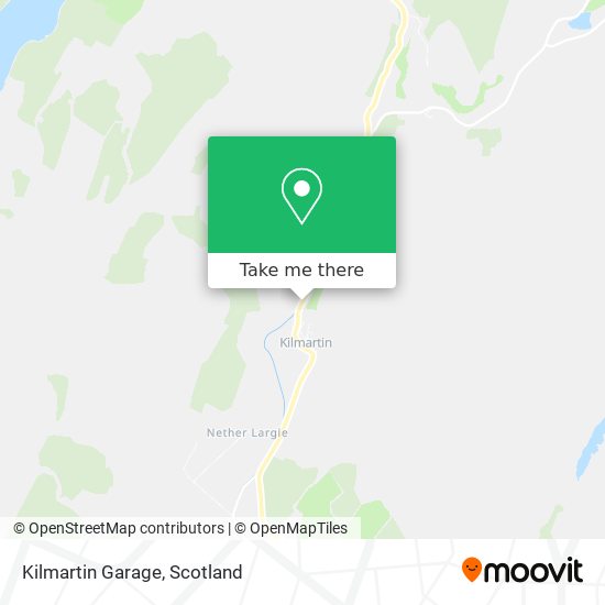 Kilmartin Garage map