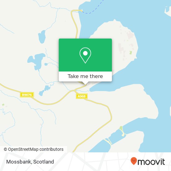 Mossbank map