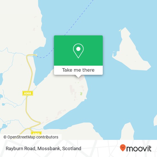 Rayburn Road, Mossbank map