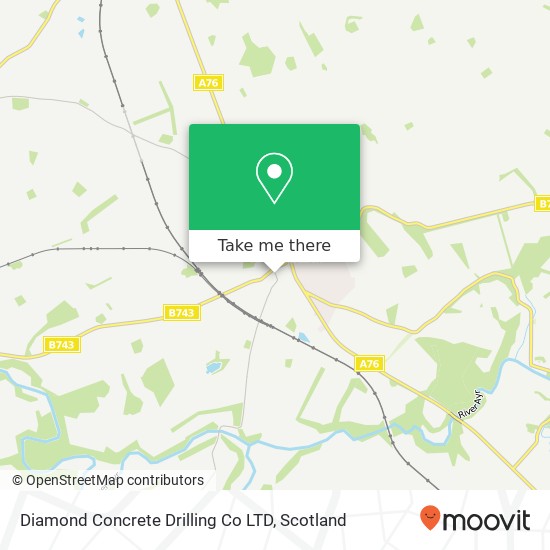 Diamond Concrete Drilling Co LTD map