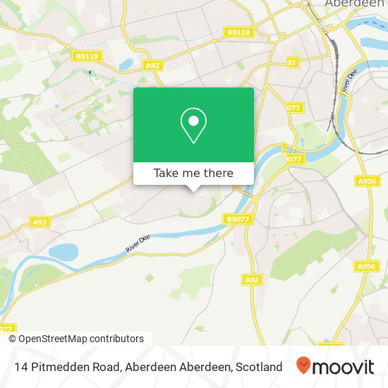 14 Pitmedden Road, Aberdeen Aberdeen map