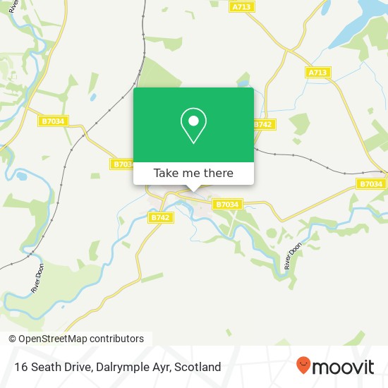 16 Seath Drive, Dalrymple Ayr map