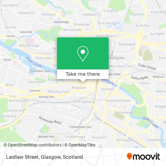 Laidlaw Street, Glasgow map