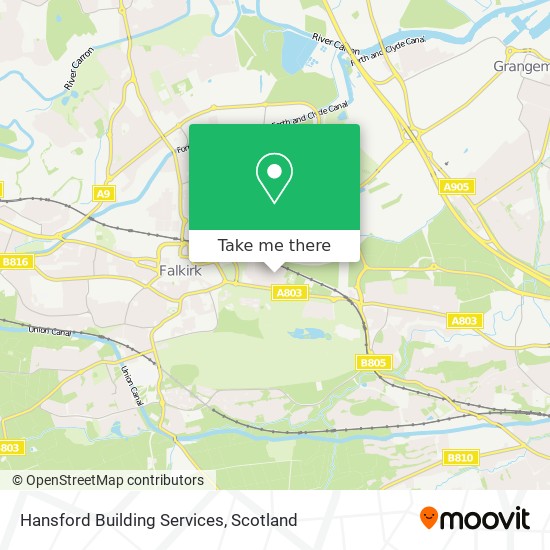 Hansford Building Services map