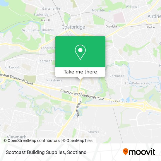 Scotcast Building Supplies map