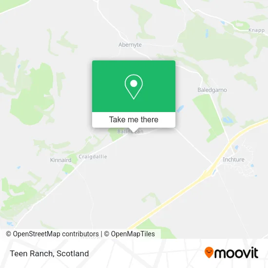 Teen Ranch map