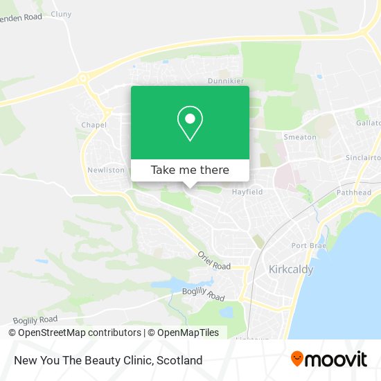 New You The Beauty Clinic map