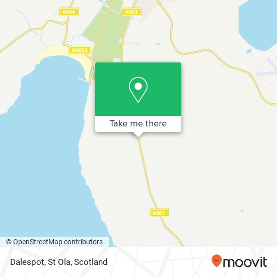 Dalespot, St Ola map