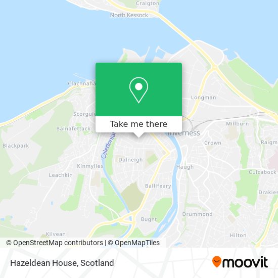 Hazeldean House map