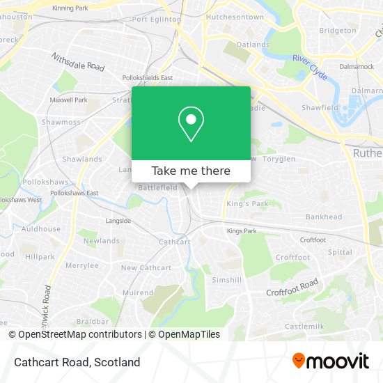 Cathcart Road map