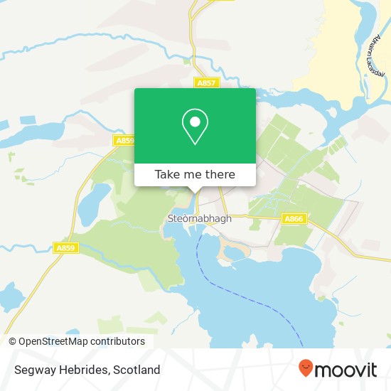 Segway Hebrides map