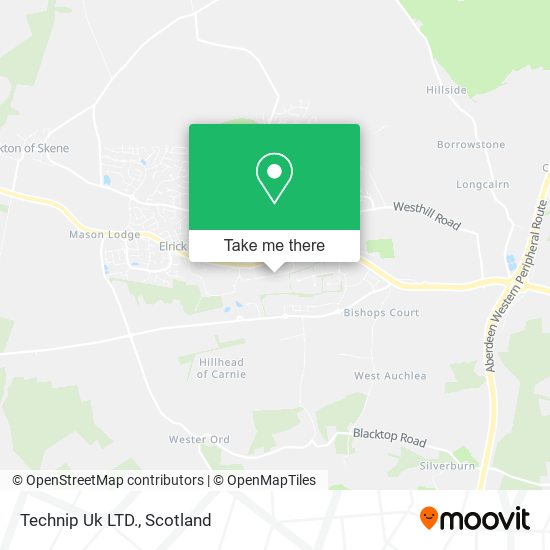 Technip Uk LTD. map