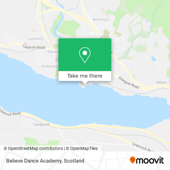 Believe Dance Academy map