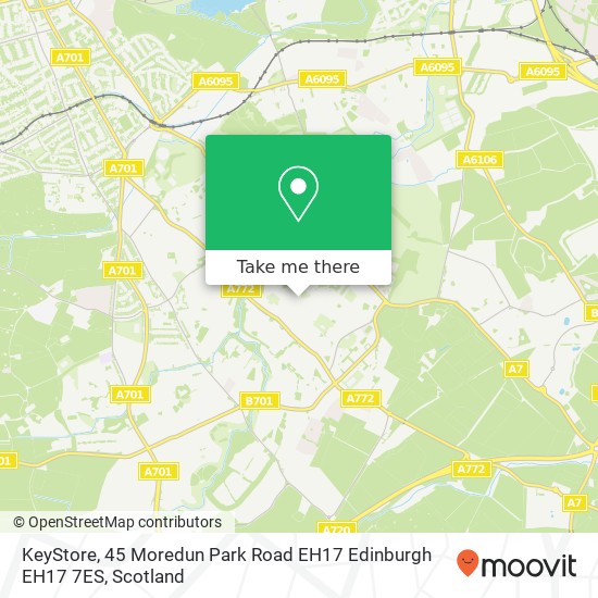 KeyStore, 45 Moredun Park Road EH17 Edinburgh EH17 7ES map