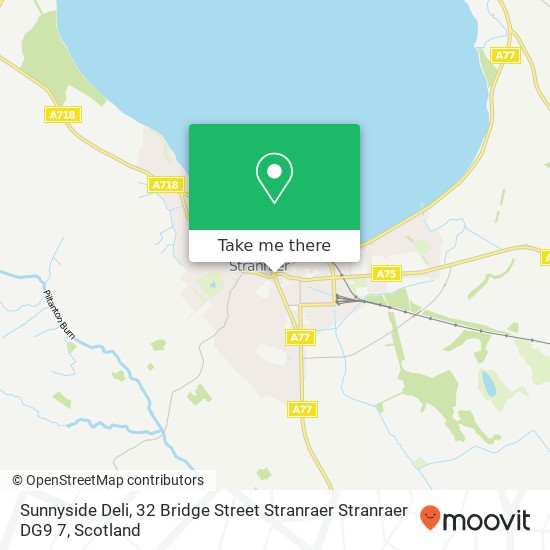 Sunnyside Deli, 32 Bridge Street Stranraer Stranraer DG9 7 map