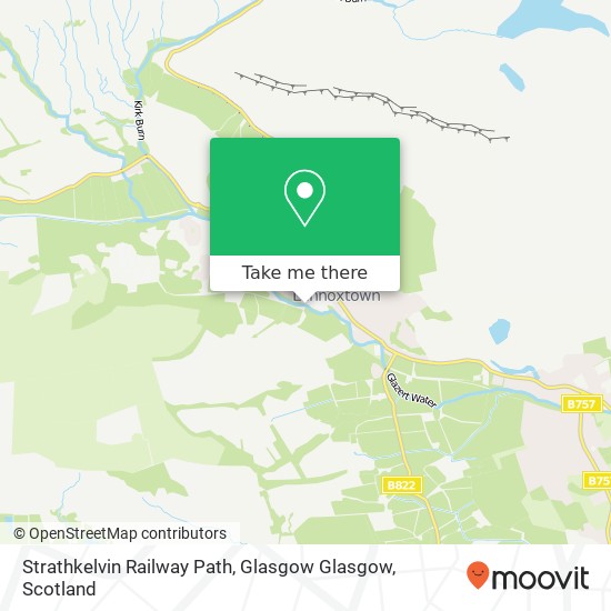 Strathkelvin Railway Path, Glasgow Glasgow map