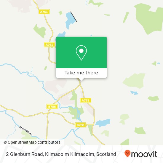 2 Glenburn Road, Kilmacolm Kilmacolm map