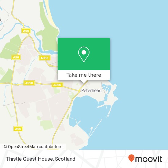 Thistle Guest House map