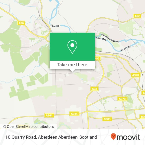 10 Quarry Road, Aberdeen Aberdeen map