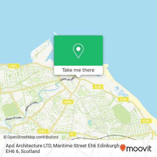 Apd Architecture LTD, Maritime Street Eh6 Edinburgh EH6 6 map