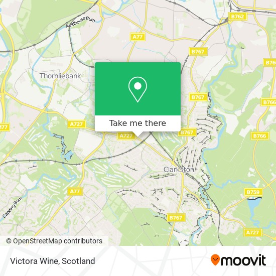 Victora Wine map