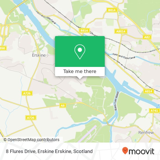 8 Flures Drive, Erskine Erskine map