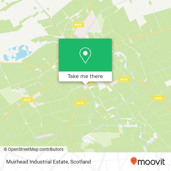 Muirhead Industrial Estate map