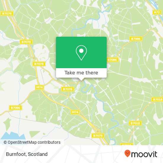 Burnfoot map