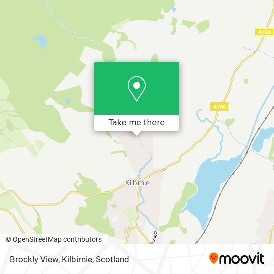 Brockly View, Kilbirnie map
