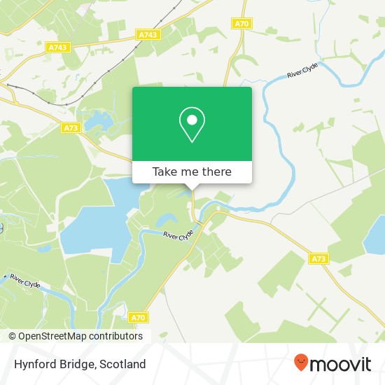 Hynford Bridge map