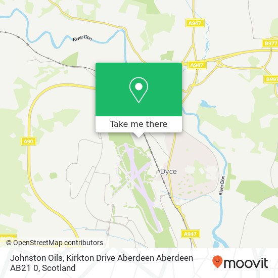 Johnston Oils, Kirkton Drive Aberdeen Aberdeen AB21 0 map