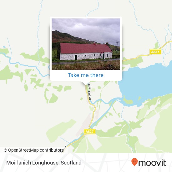 Moirlanich Longhouse map