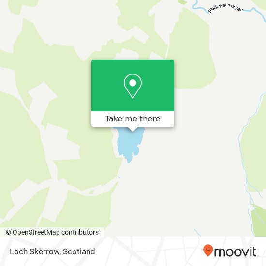 Loch Skerrow map