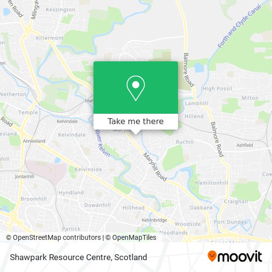 Shawpark Resource Centre map