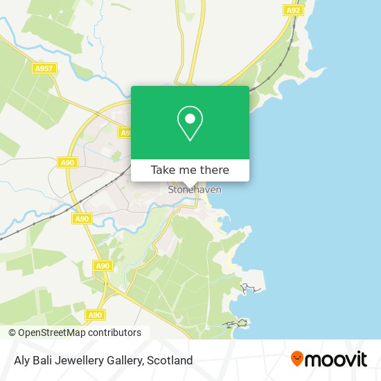 Aly Bali Jewellery Gallery map