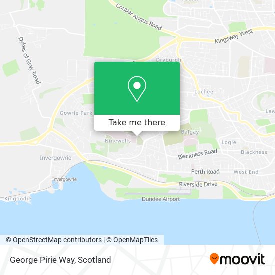 George Pirie Way map