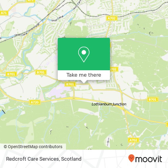 Redcroft Care Services map