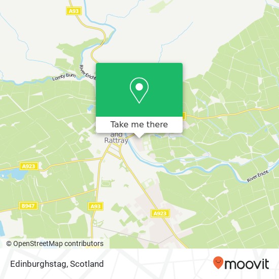 Edinburghstag map