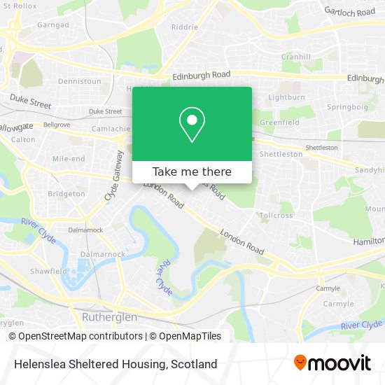 Helenslea Sheltered Housing map
