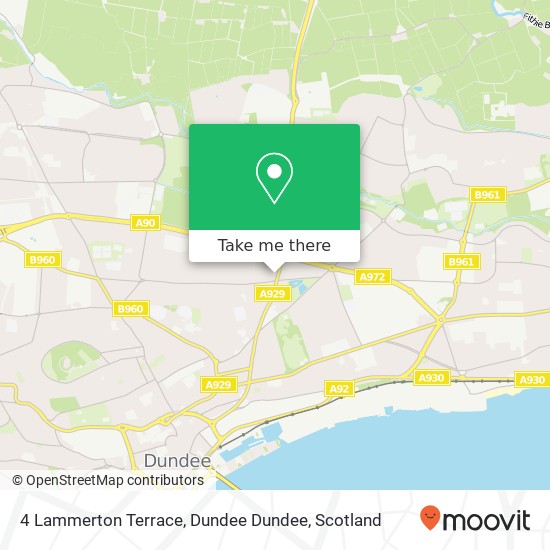 4 Lammerton Terrace, Dundee Dundee map