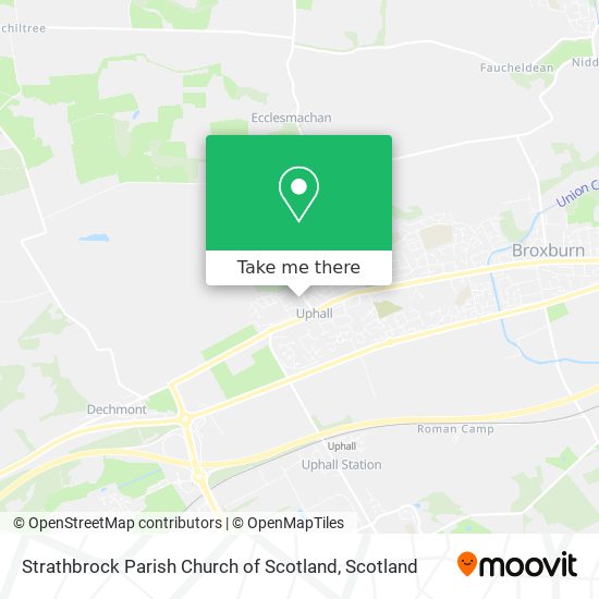 Strathbrock Parish Church of Scotland map
